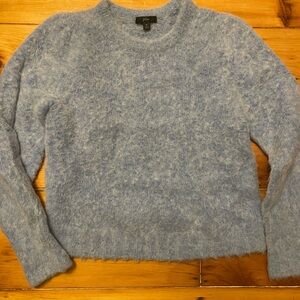 JCrew sky blue merino wool sweater